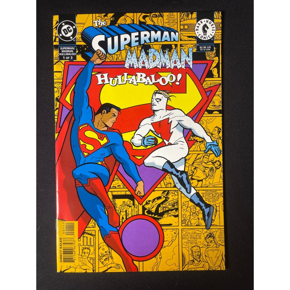 Superman Madman Hullabaloo 1 of 3 Comic Book Dark‎ Horse Comics 2007